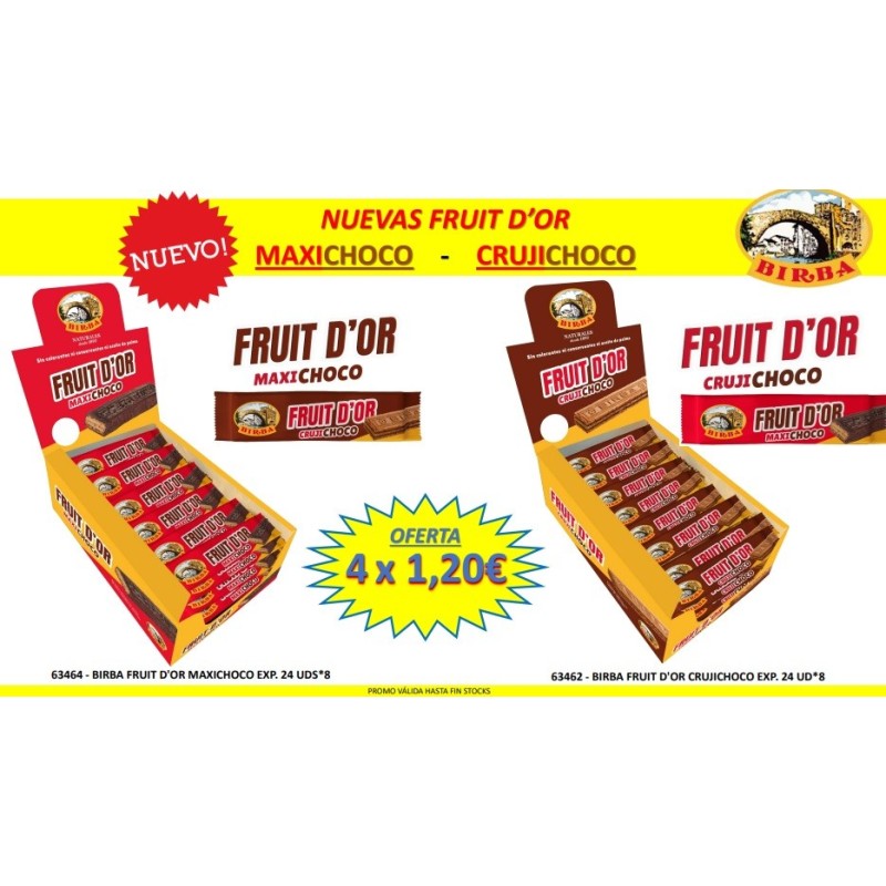 FRUIT D'OR MAXICHOCO - 24 U