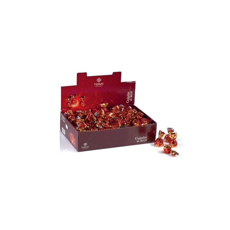 CAJA BOMBONES LICOR GUINDA TESSAY 2 KG