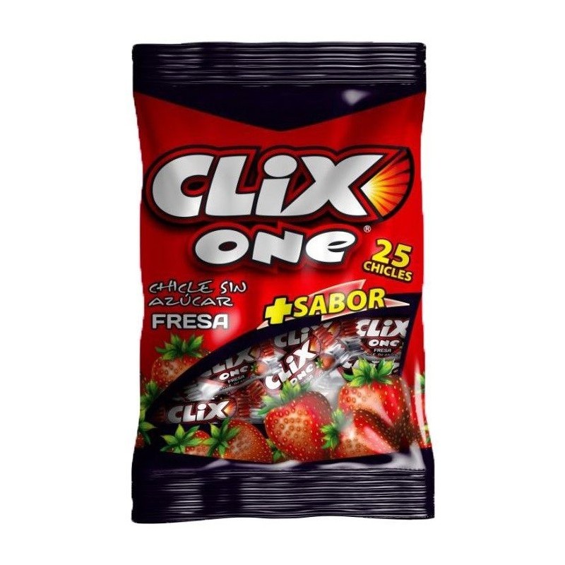 BOLSITA CLIX FRESA 1.00 - 12 U