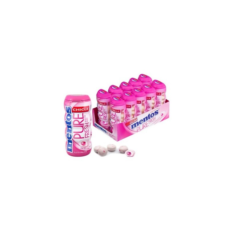 MENTOS CHICLE TUTTI FRUTI 1,20 € - 10 U